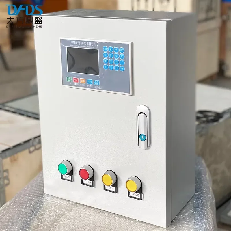 220V 380V automatic pump stop solenoid valve quantitative flow batch filling machine water controller flowmeter