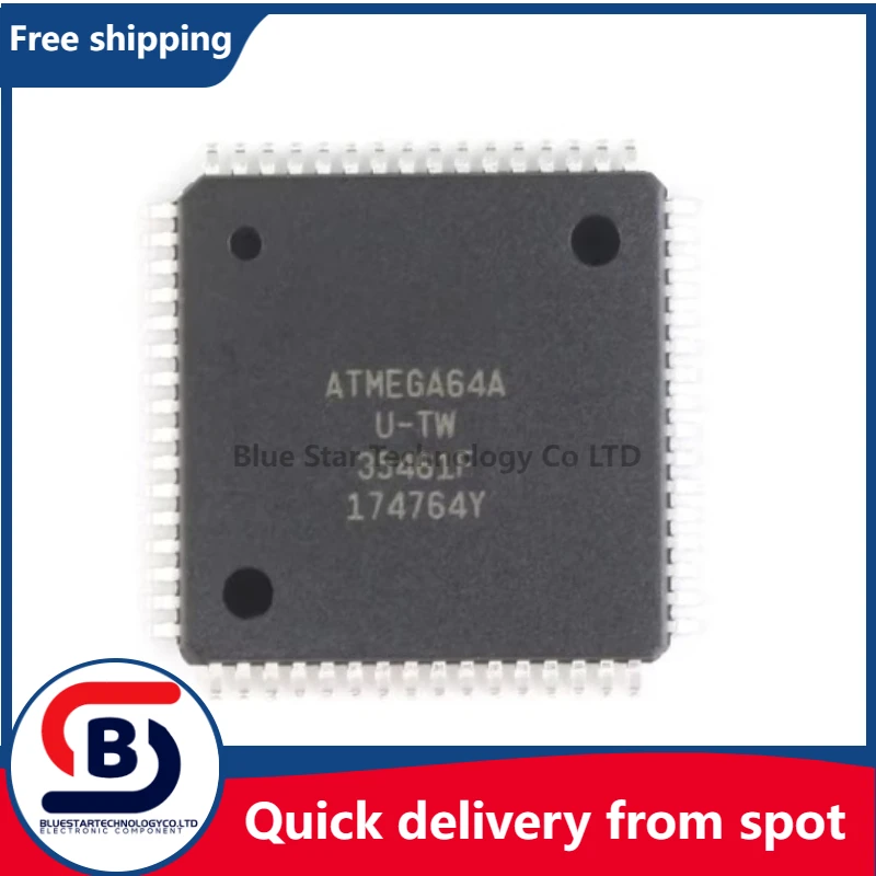 

Free Shipping 50pcs/lots ATMEGA64-16AU QFP-64 New IC In stock!