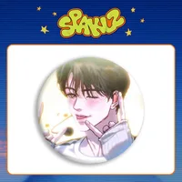 Korean Comics Lezhin Pins TEAM Lezhin 2026 Seasons' Greeting Mirror Keychain Round Badge Brooch Fans Gifts 6