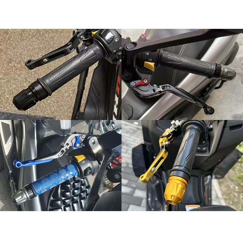 Universelle Motorrad-Lenkergriffe, Lenkerendkappen, Gegengewichtskappen, Schutz- und Dekorationszubehör – Detail 2