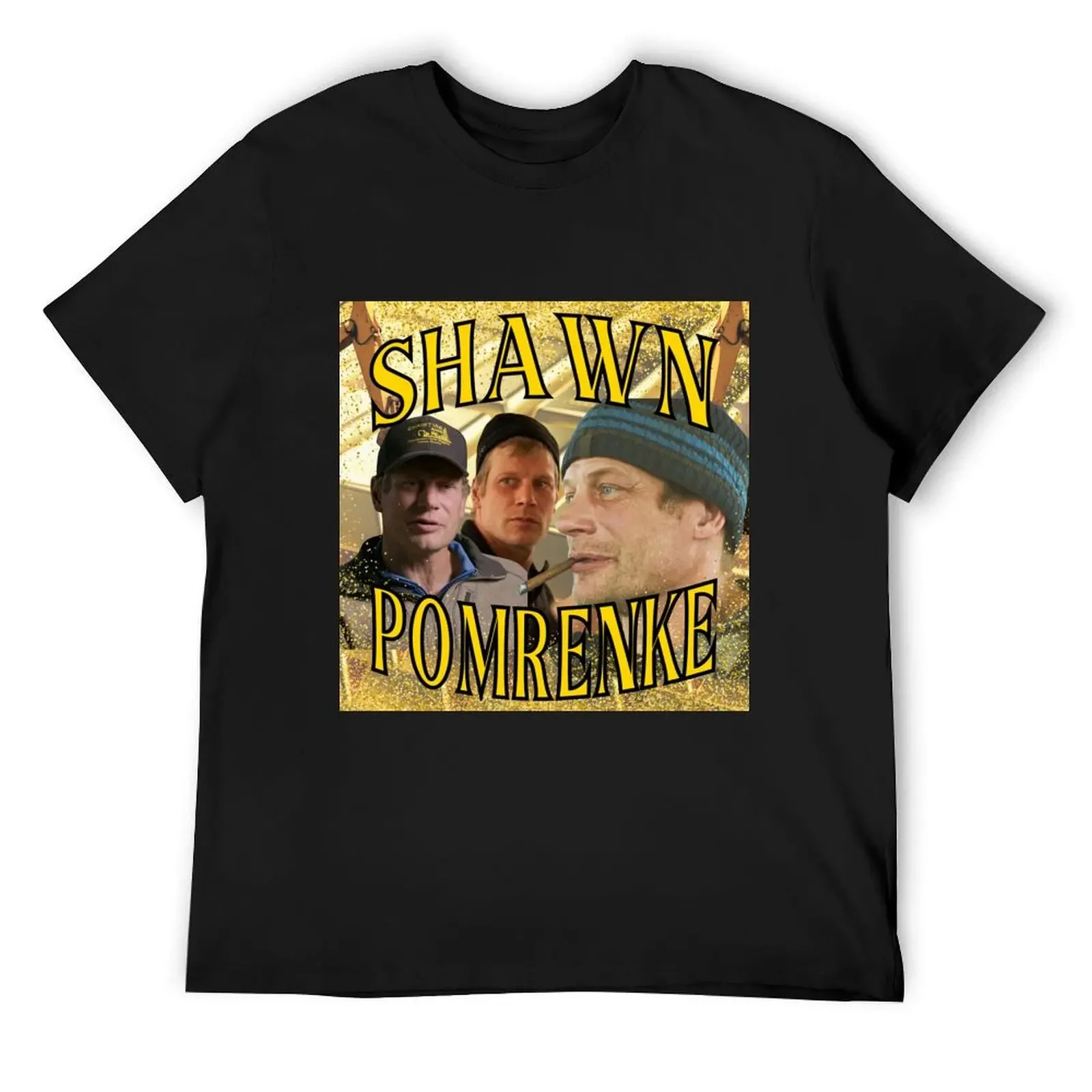 

Shawn Pomrenke aka Mr. Gold from Bering Sea Gold T-Shirt korean fashion designer shirts tshirts for men