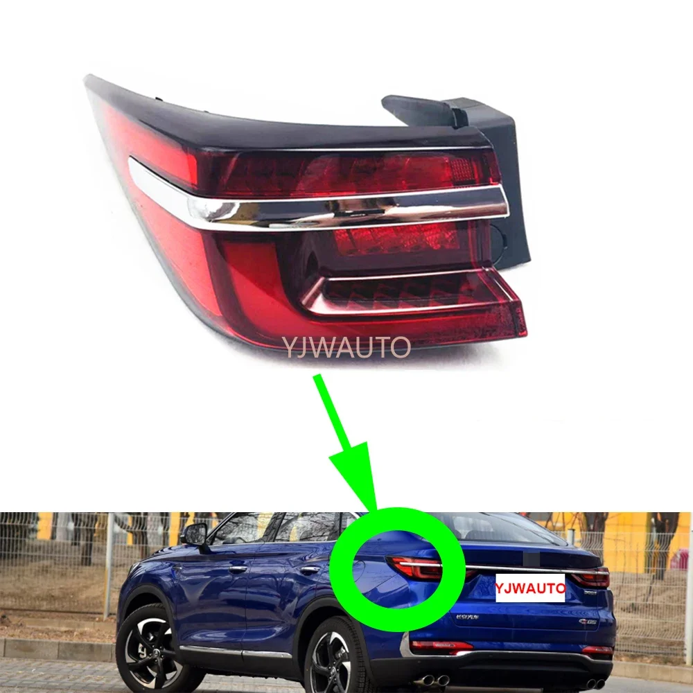 Taillights for ChangAn CS85 2019~2021 Taillamp Assembly Car Light Rear Turning Signal Brakelights Lamp Rear Bumper Light