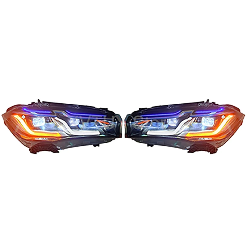 สําหรับ BMW X5 F15 ไฟรถ LED ไฟหน้าหมอกโปรเจคเตอร์ภาพเคลื่อนไหว DRL Daytime Running แบบไดนามิกไฟเลี้ยวอุปกรณ์เสริมรถยนต์