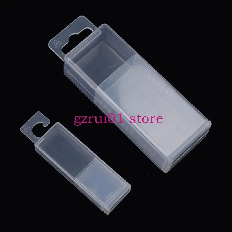 652A Extendable Clear Plastic Bit Bit Box для хранения инструментов для профессиональных техников