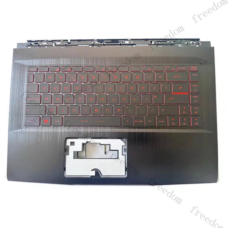 HTS  Palmrest Keyboard US for MSI GF63 MS-16R1 16R3 16R4 16W1