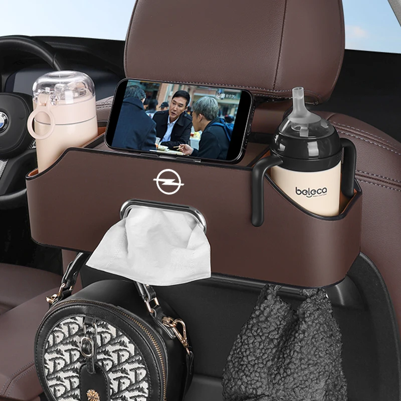 

1pcs Storage box multifunctional tissue box car cup holder storage box For Opel Insignia Astra Antara Meriva Zafira H G Corsa