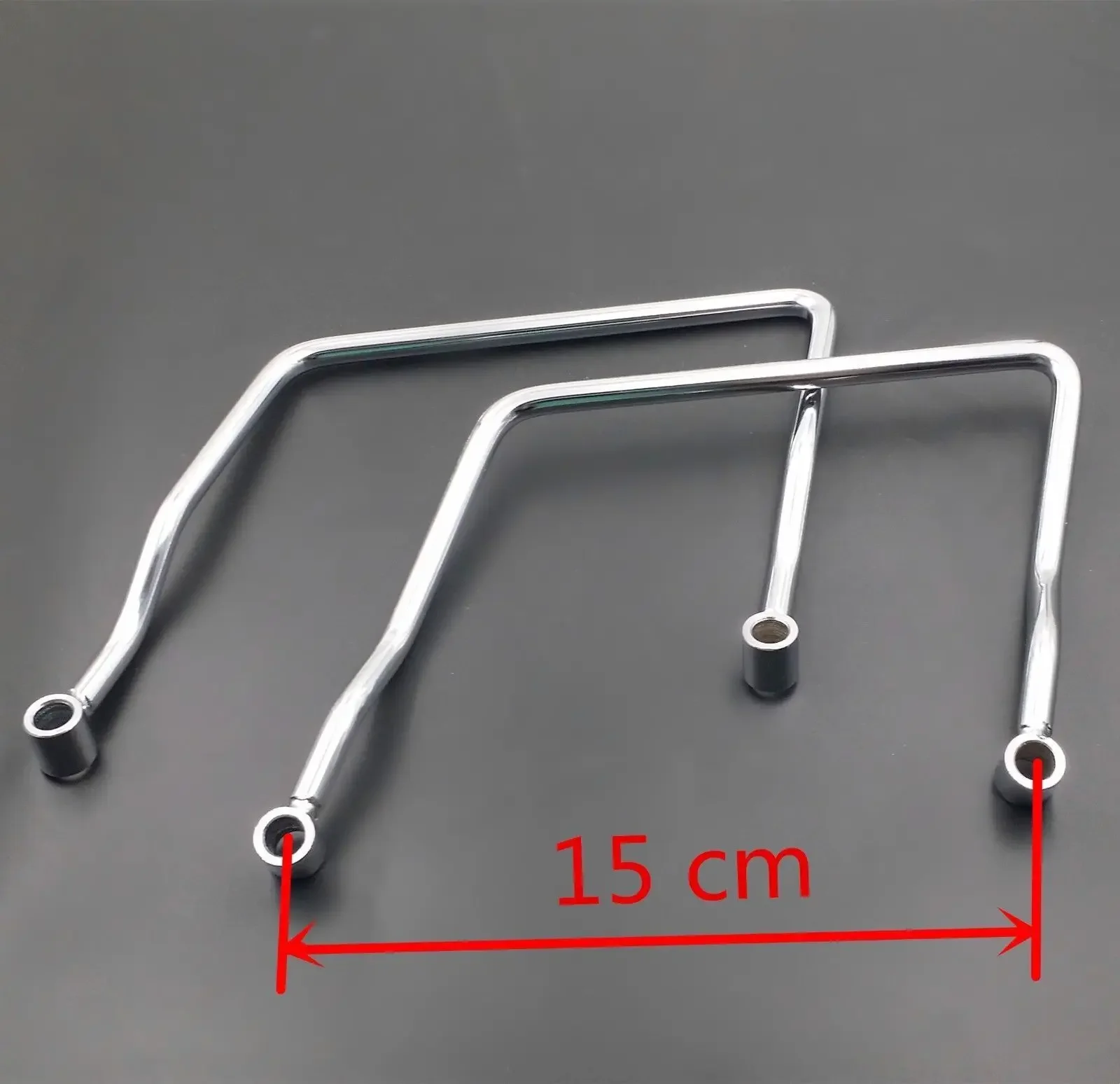 Motorcycle 15cm Saddlebag Support Bar Bracket for Kawasaki Vulcan VN 800 800A Classic