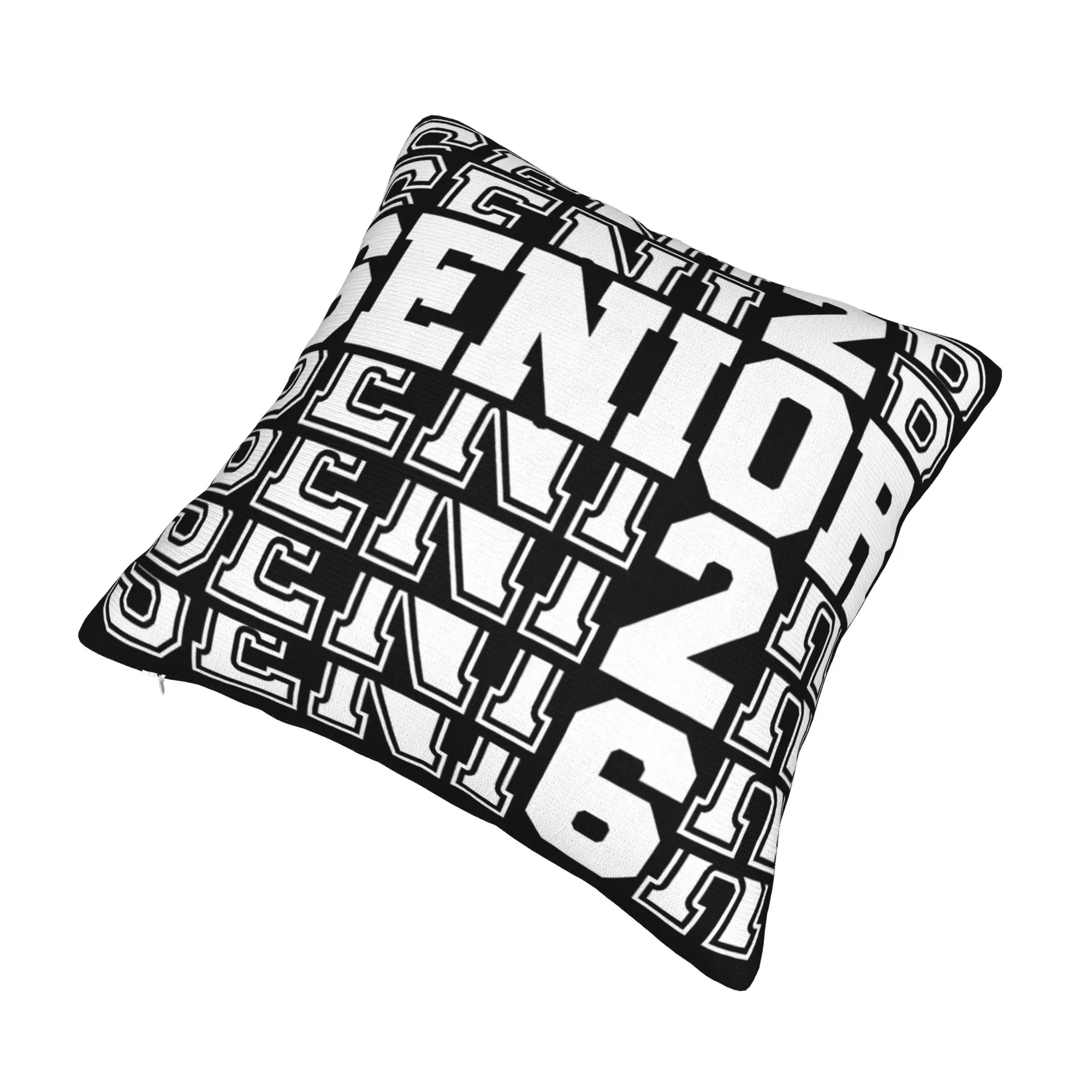 Decorative Pillowcase Class of 2026 Senior Graduation Product Seat  Throw Pillow Case Cover Square Multi Size