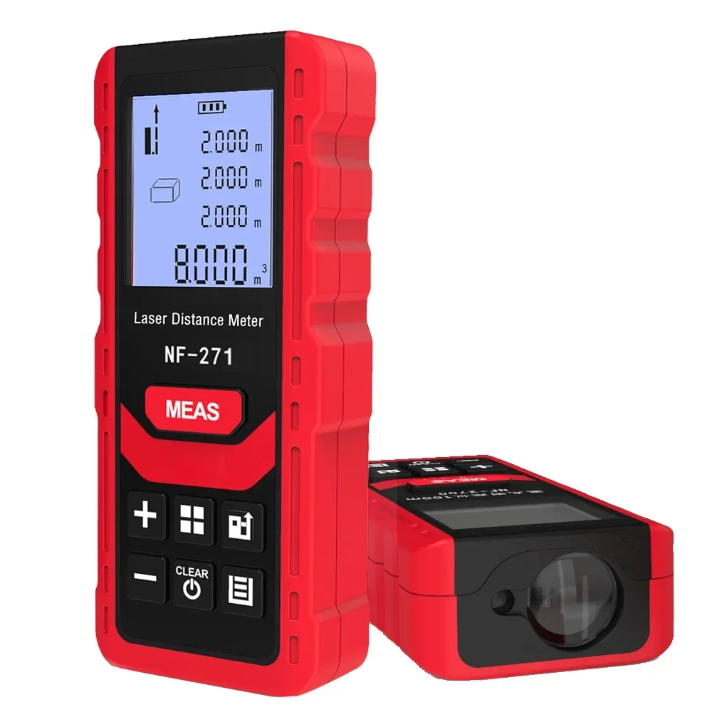 Latest Noyafa NF-271 Laser Distance Meter 50M 70M Rangefinder Tape Range Finder Measure Device Digital Ruler Test Tool Tool