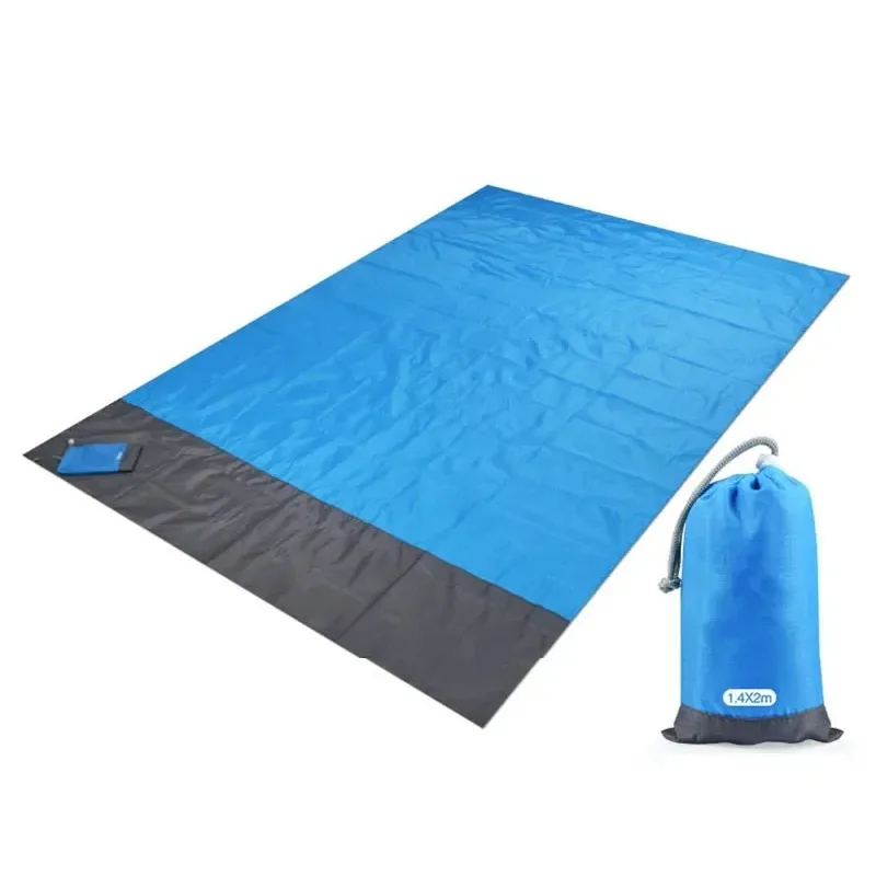 Cosmic Grocery Store Ultra-thin Pocket Moisture-proof Mat Beach Mat Waterproof Sand-proof Folding Portable Floor Mat Seaside