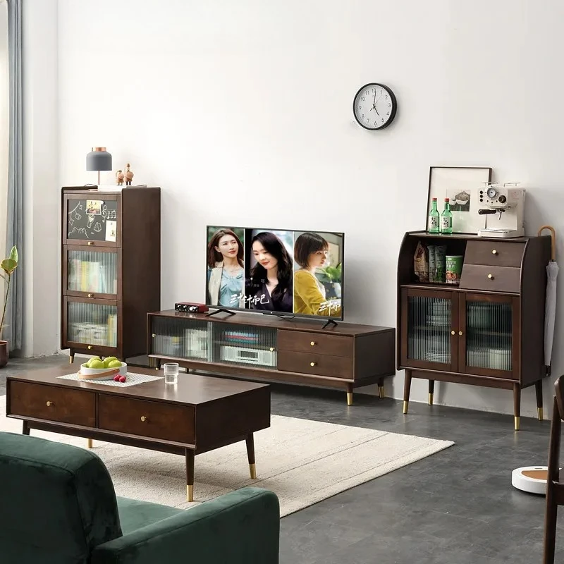 B Solid Wood Tv Cab…