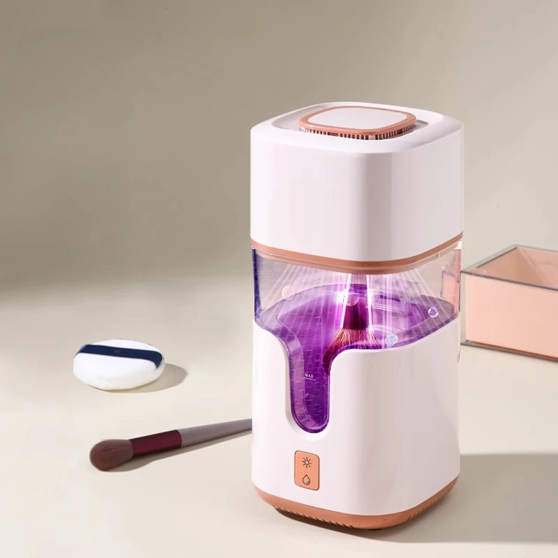 

2 в 1 USB-инструмент для чистки кистей для макияжа, автоматическая кисть для макияжа, быстросохнущее устройство для чистки, НОВЫЙ электрический очиститель кистей для макияжа