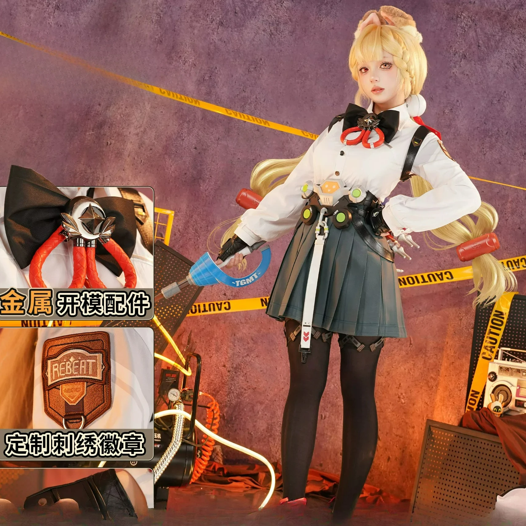 

Zenless Zone Zero Alice Original Skin Alice Tamfield cosplay Halloween Uniform Carnival Party Play Role Clothes