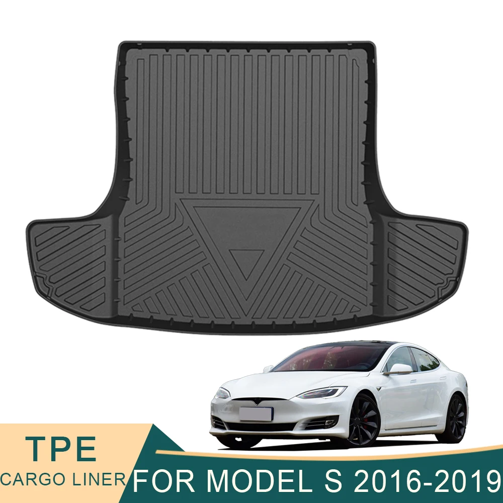 

Коврик для багажника Tesla Model S 2016-2019, нескользящий, водонепроницаемый