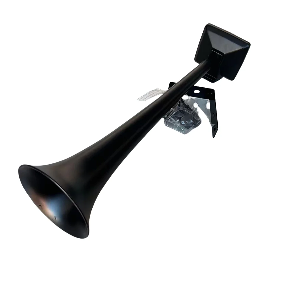 24V Iron 2-Way Car And Truck Gas Air Horn With Tweeter Siren Speaker Panic Buying For Sale