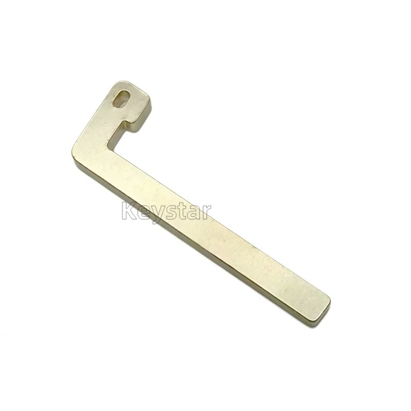 Keystar 5pcs HU101 Car Smart Key Blank Keyless Remote Key Blade Spare Emergency Door Key for Geely EX5 GX5Mi Key Duplicate