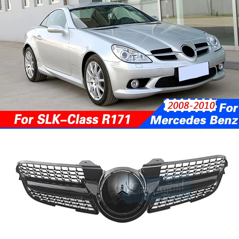 

Bumper Racing Grill Tuning Accessories Front Grille For Mercedes Benz R171 SLK-Class SLK200 SLK300 SLK350 SLK55 2008-2010