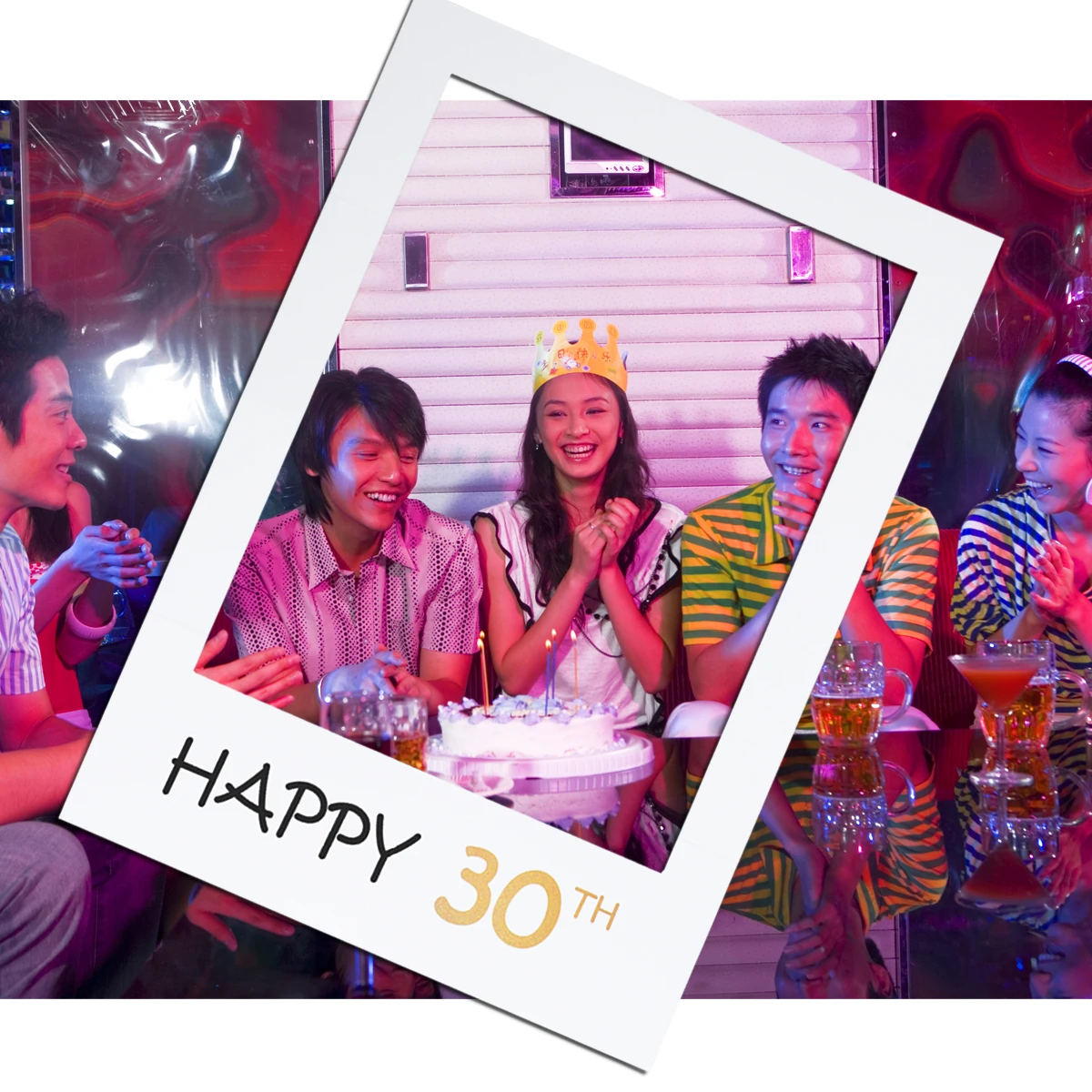 

Birthday Photo Frame Props Paper Frames Cutout Picture Unique Lightweight Premium Material Special Memories Families