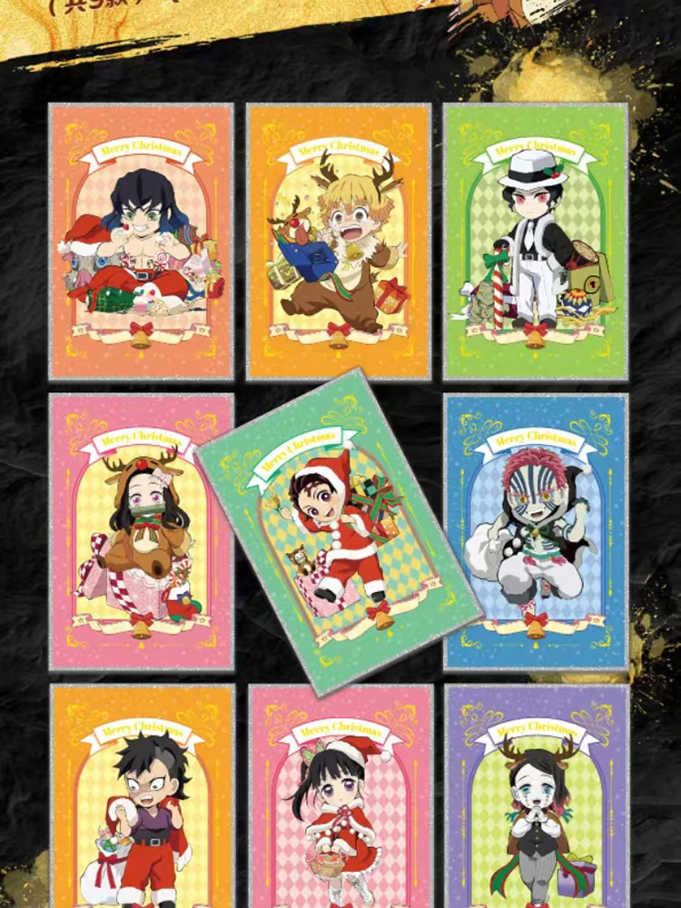 Demon Slayer Colored paper Cards Mugen Train SSP Card Ultra Rare Card Tanjirou Kamado Nezuko Character Collection Card