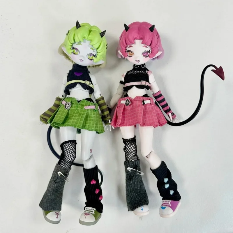 

Presale 1/8 Blind Box Bjd Devil'S Horns Movable Doll Cool Style Ornament Exquisite Doll Creative Seven Sins Desktop Toy Gift