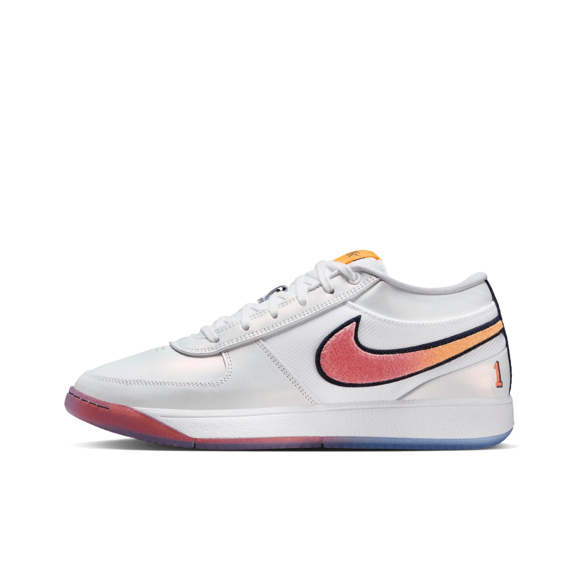 Nike Book 1 Low top Basketball Shoes Men's White Blue IH0893-100