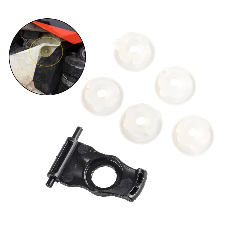 دراجة نارية مشبك مرشح الهواء الجانب غطاء الإسكان المطاط مناسبة ل KTM SX SX-F XC XC-F EXC EXC-F XC-W XCF-W FE TC TE الدراجات الترابية