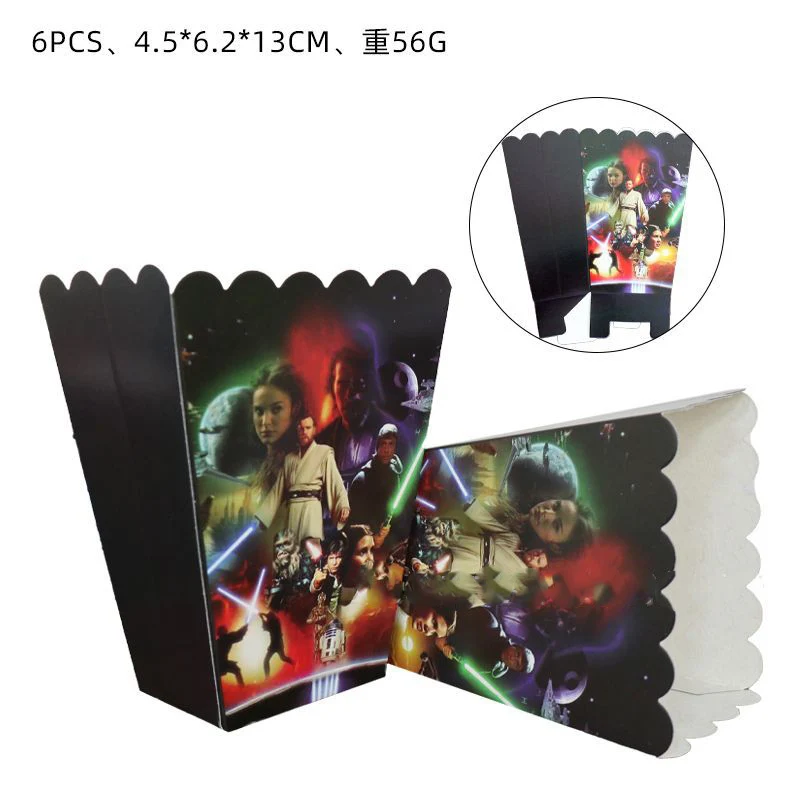 Disney Star Wars Theme Birthday Party Decoration Disposable Tableware Paper Cup Plate Balloon Baby Shower Gifts Decor Supplies