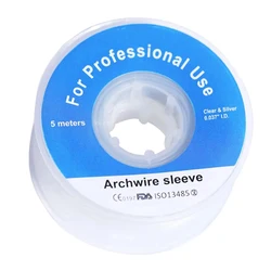Pompe à manchon d'arc dentaire, protection de fil dentaire, orthodontique, dentiste, visiteurs, 1 rouleau