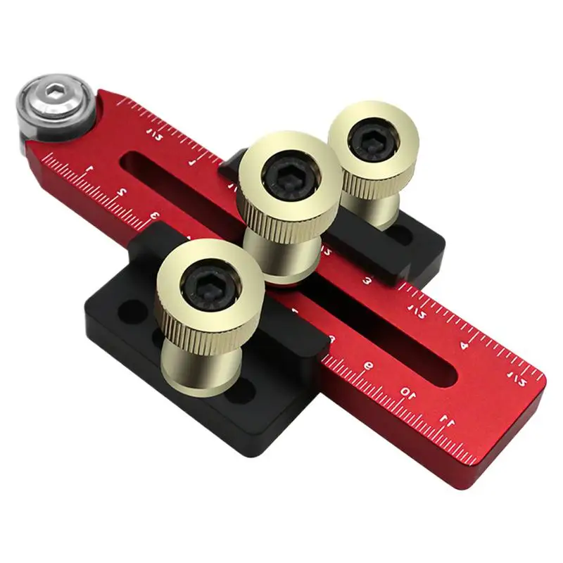 

Thin Rip Guide Aluminum Alloy Table Saw Rip Jig Guide Power Tool Accessory Woodworking Tools For Router Or Band Saw Cutting Wood