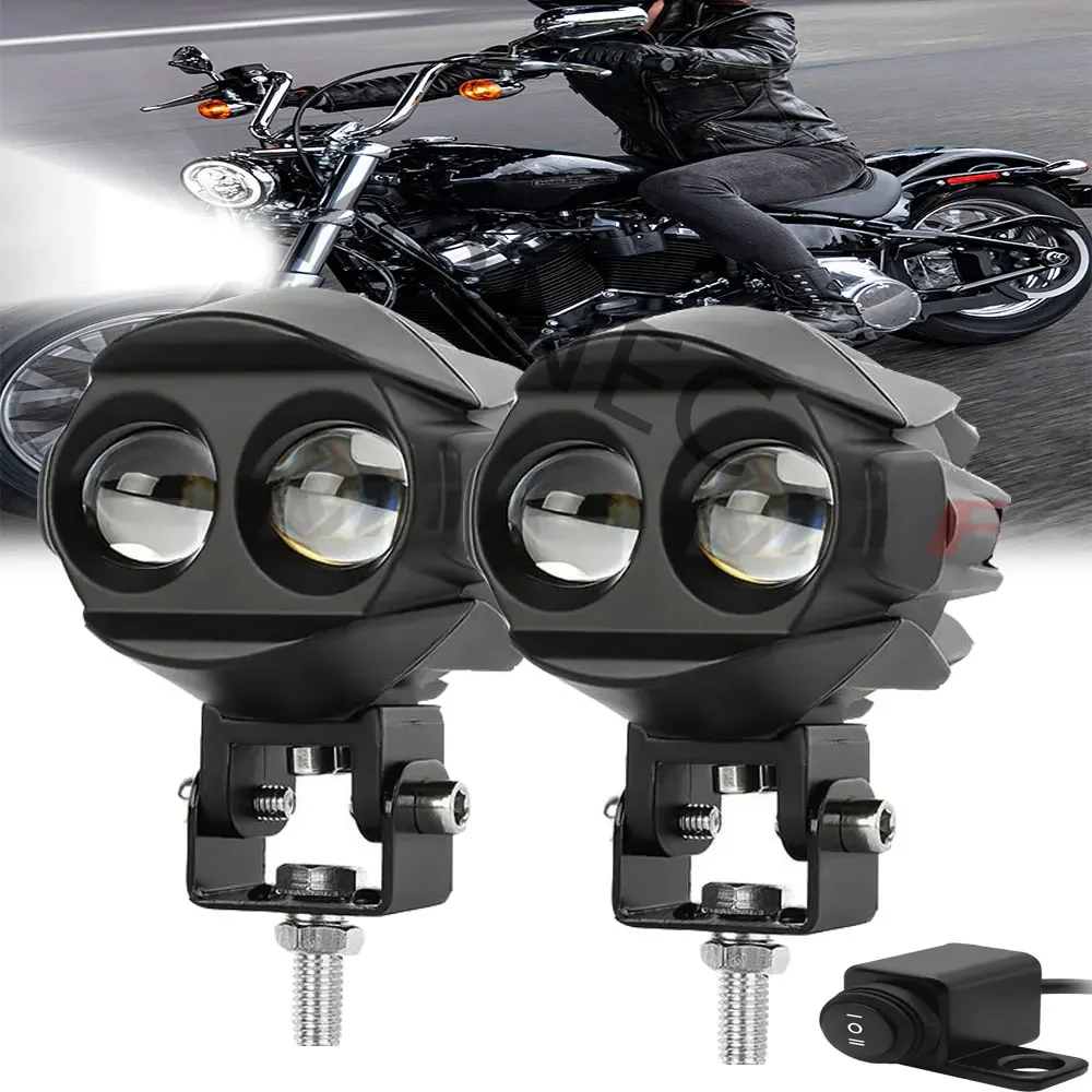 

Driving Light for Motorcycle Fog Light Moto Super Bright Front Lamp Waterproof for BMW ATV UTV Truck 4x4 Motorcycle Accessories