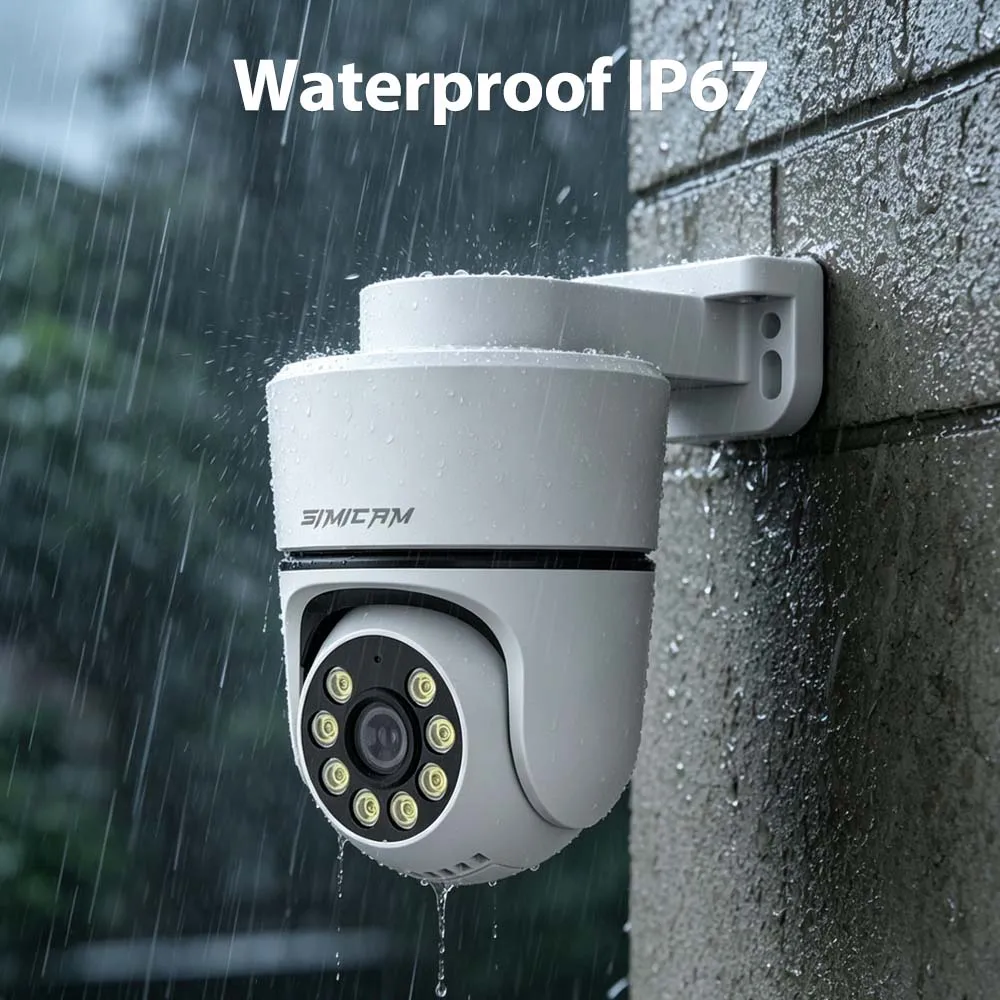 4K/5MP PTZ PoE IP Security Camera CCTV Surveillance Camera Outdoor Onvif Color Night Vision Motion Detection 2-way Talk SD Slot - view 2