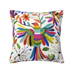 Mexican Otomi Bird Luxury Throw Pillow Covers Home Decorative Animal Embroidery Car Cushion