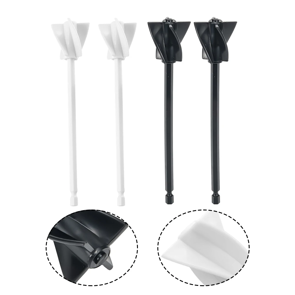 4pcs Epoxy Mixer Tools Epoxy Mixing Stick Paint Stirring Rod For Epoxy Resin Latex Oil Paint Mixer Attachment With Drill Chuck