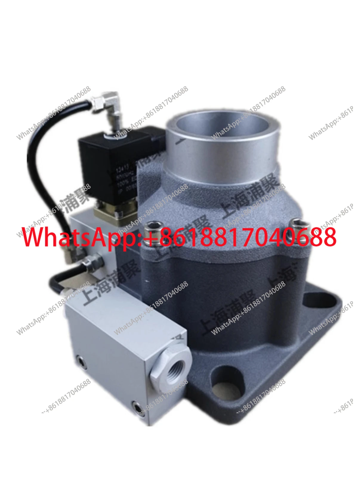 11KW-15KW screw air compressor intake valve HJF45-K suction valve assembly for red five rings