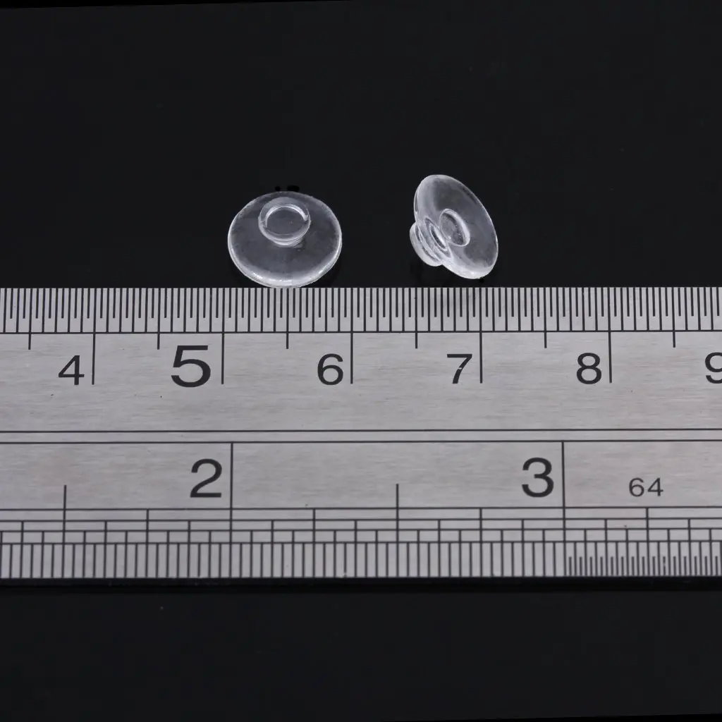 HOT シリコン眼鏡ノーズパッド 25 組 ラウンド 9mm