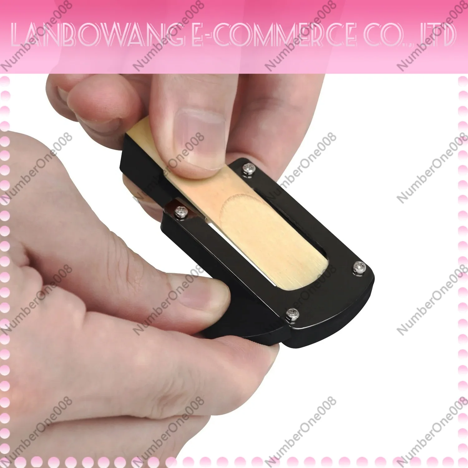 Reed Trimmer for Alto Tenor Saxophone Clarinet, Musical Instrument Reed Cutter Resurfacer Tool for Repair Maintenance
