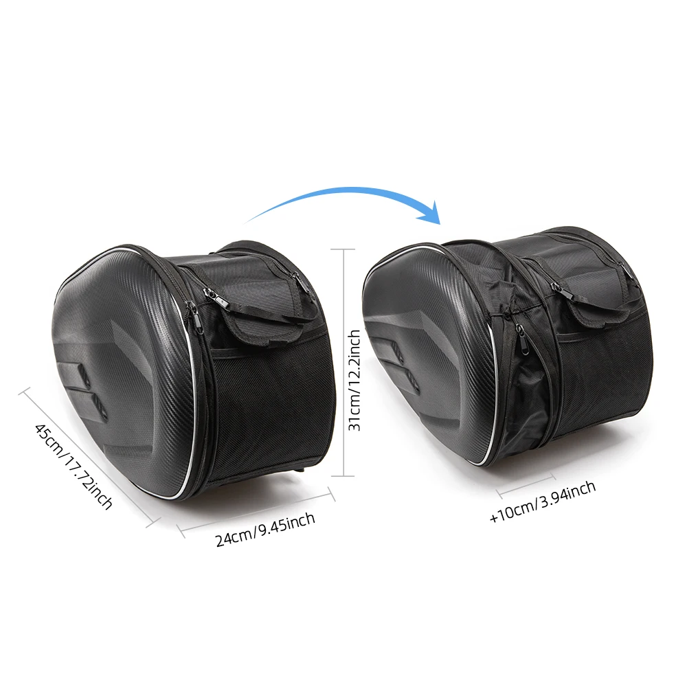 Motorcycle Saddle Bag Motorcross Waterproof Racing Riding Helmet Travel Bags Suitcase Saddlebags Universal For BMW Honda Yamaha