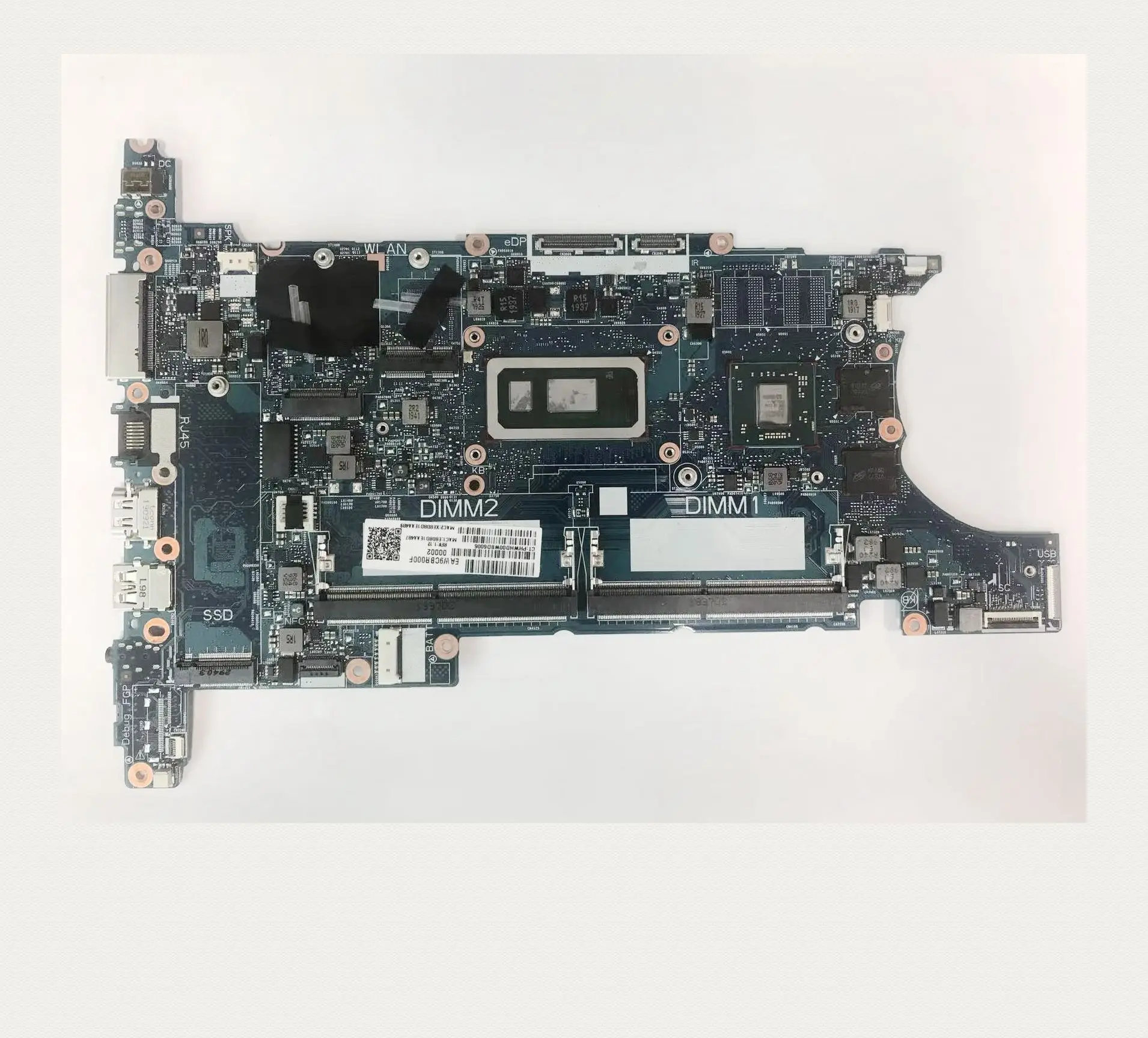 For HP ZBook 14U 15u G6 Laptop Motherboard 6050A3022501-MB-A01 DDR4 With I5 I7 CPU WX3300 GPU 100% Test Work