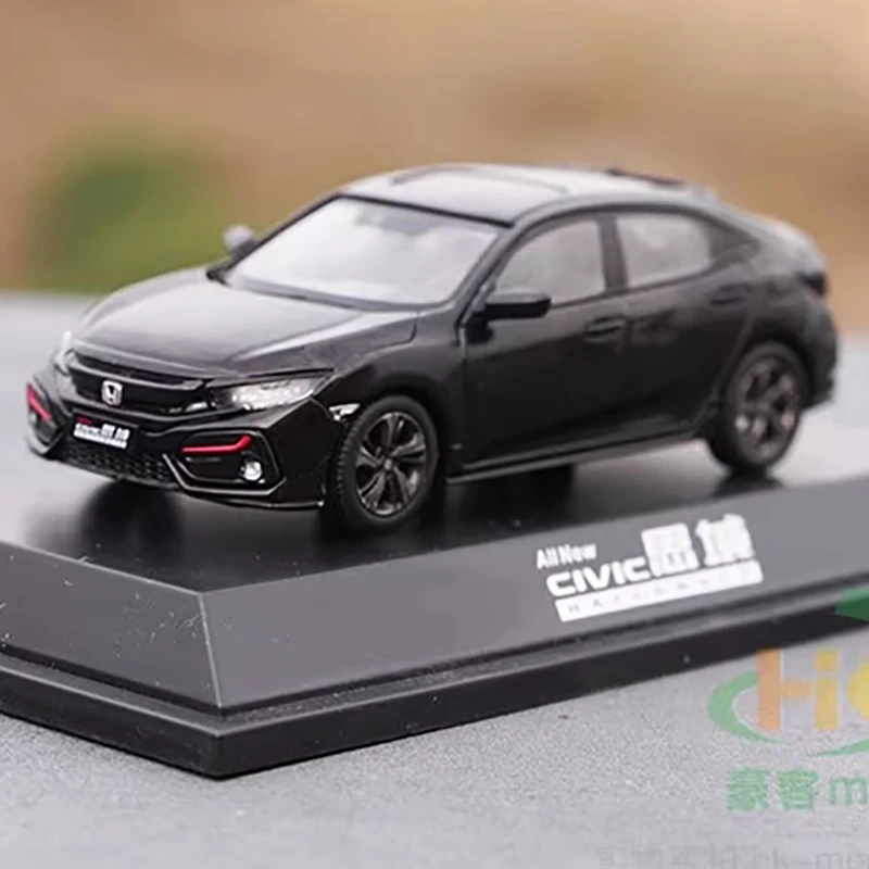 Diecast 1:43 Scale Honda Civic 2020 Alloy car simulation model Collection of Static decoration Souvenir gifts for adult boy