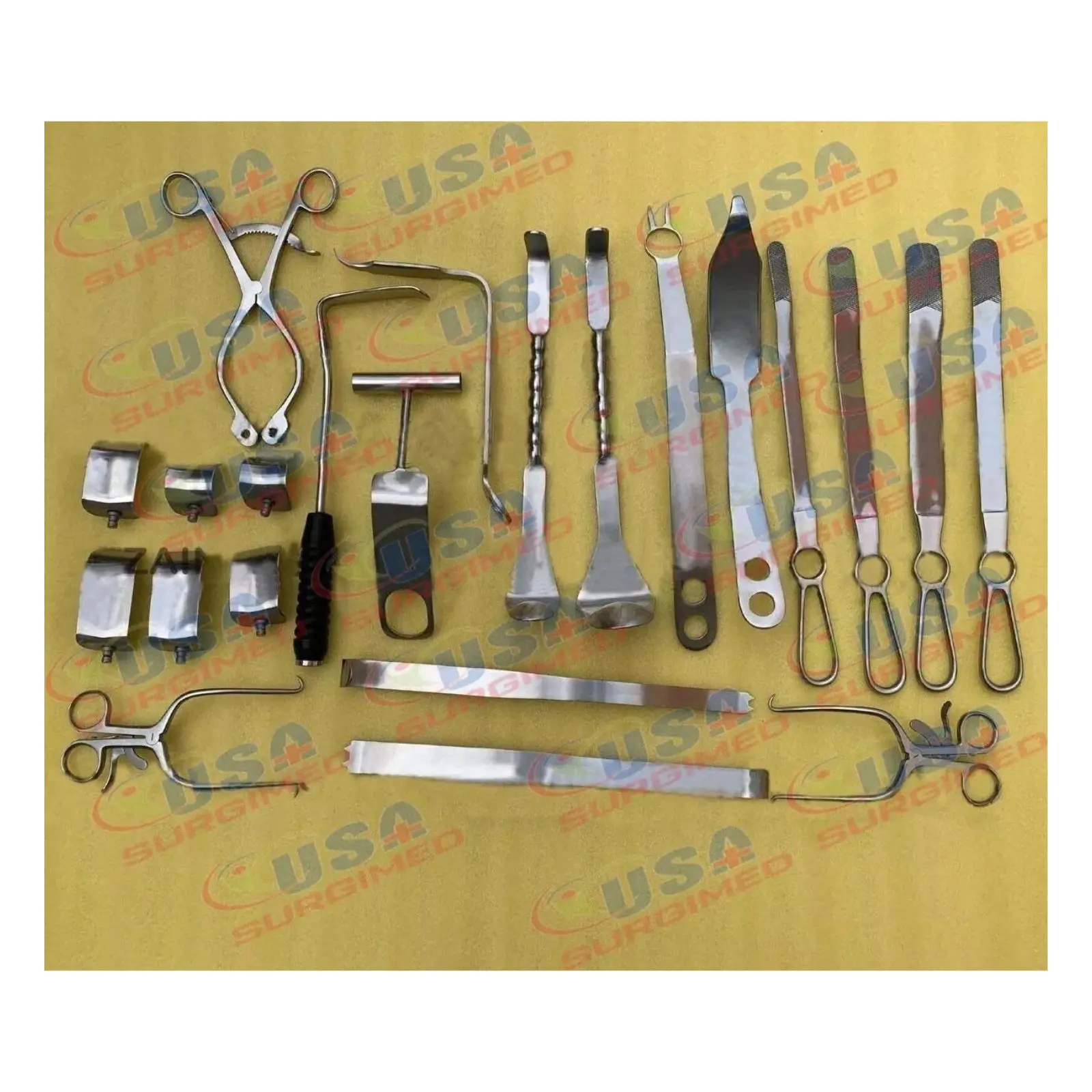 Shoulder Surgery Retractor System German Steel  instruments Set 22 Pcs Precision Shoulder Surgery Instruments CE