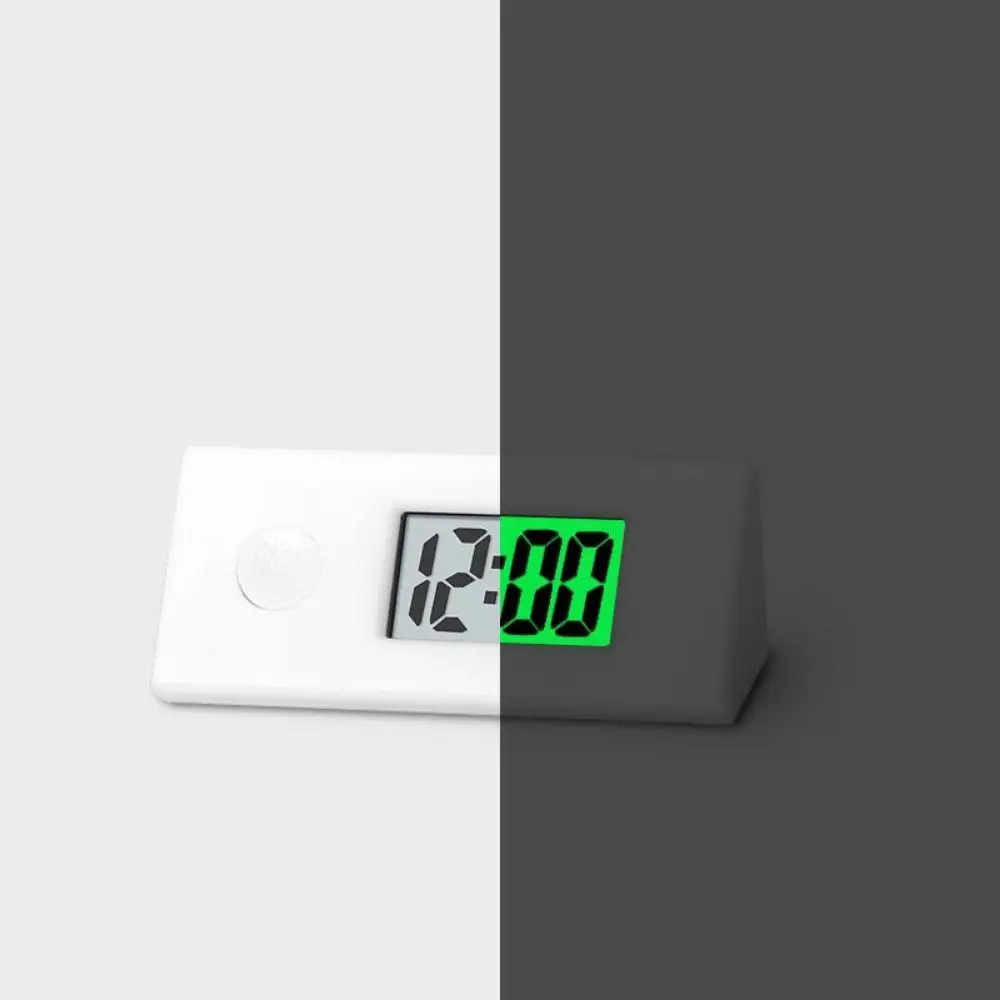 Portable With Buckle Luminous Electronic Clock Anti-fall Mini Digital Clock Hanging Keychain Silent Desk LED Digital Clock Kids