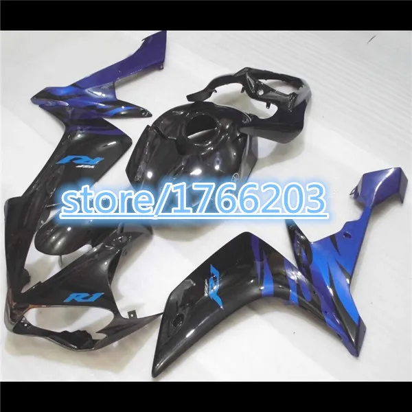 

Fairing Set for blue black YZF1000 2007-2008 YZF-R1 2007 2008 07-08 YZF1000 2007 2008 R1 YZF R1 07 08 ABS Plastic Kit