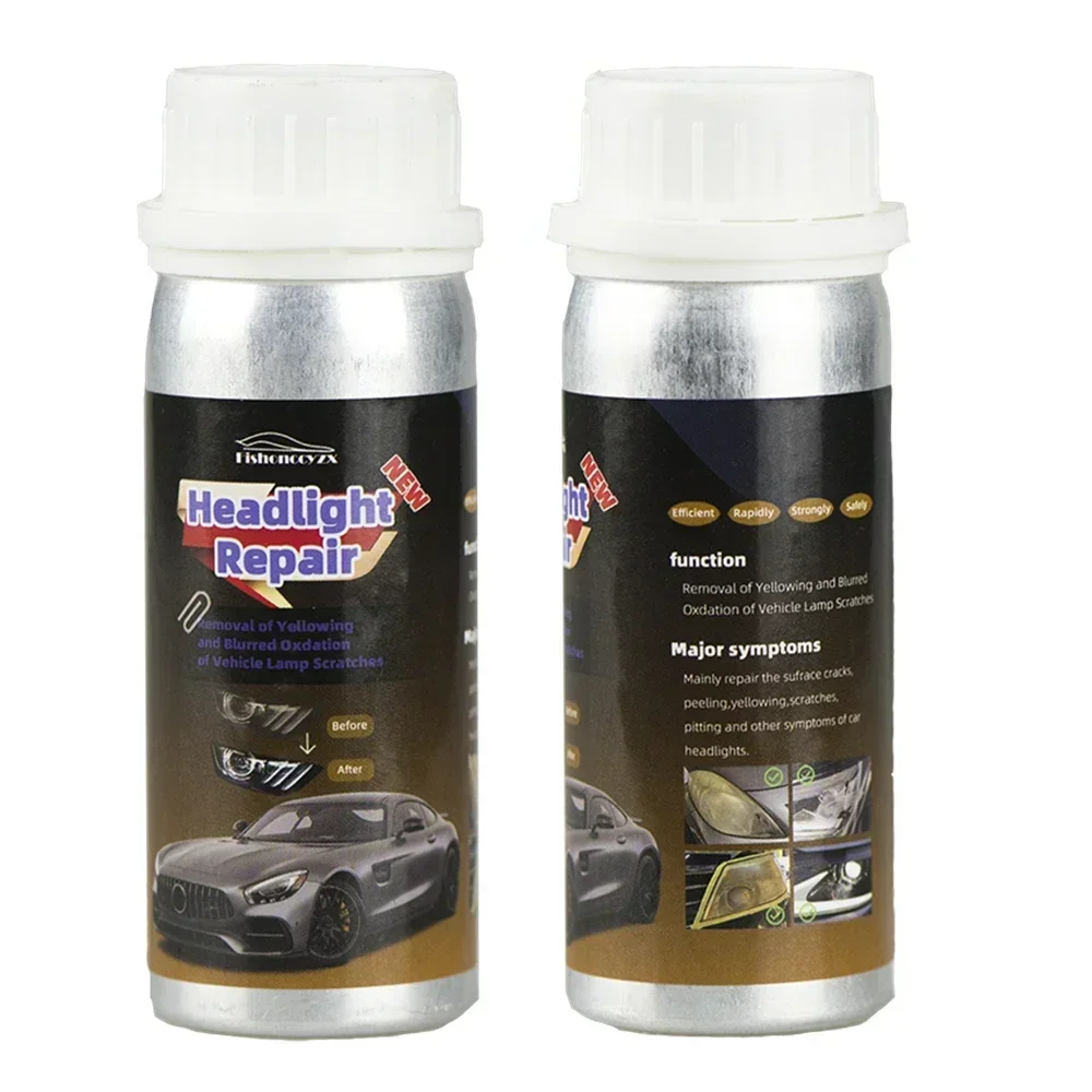 100 ml polnisches Scheinwerfer-Chemikalien-Polier-Set, Scheinwerfer-Flüssigkeit, Polymer-Reparaturflüssigkeit, die Scheinwerfer, Auto-Scheinwerfer-Restaurierungsset