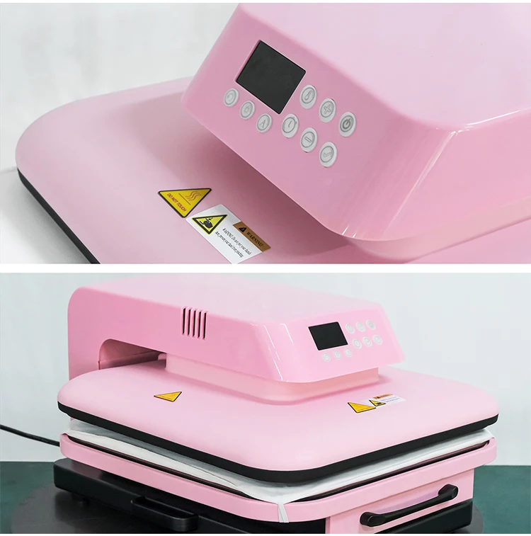 آلة نقل الحرارة للتي شيرت من إنجاني، آلات ضغط حراري رقمية 35*35، معدات نقل يدوية