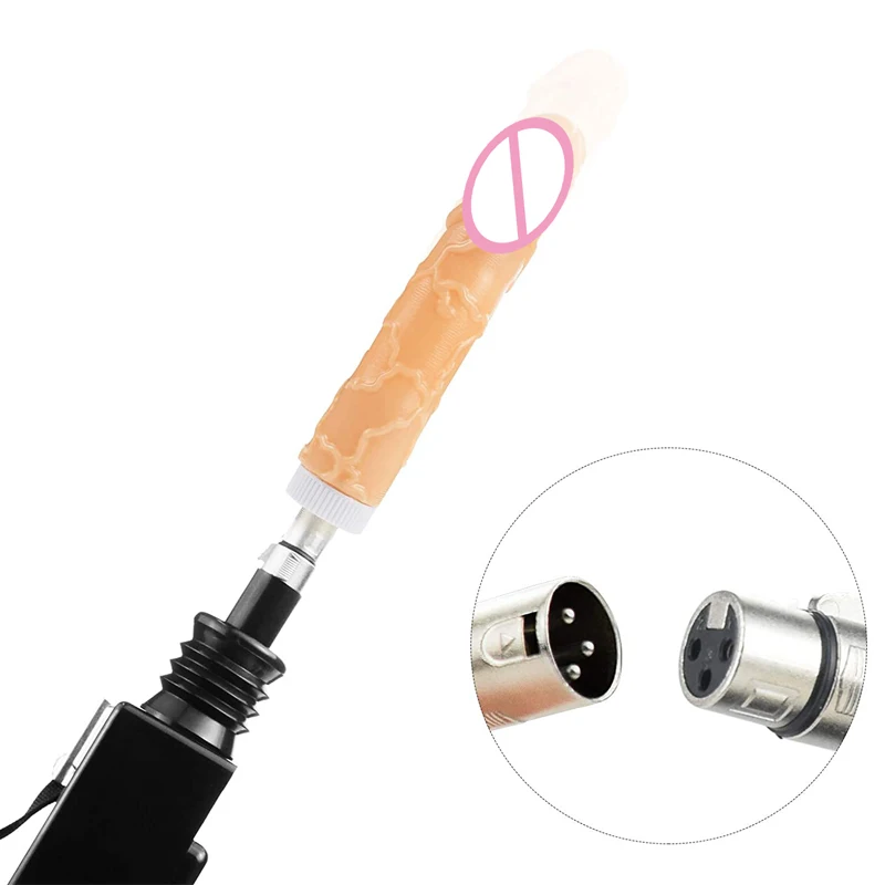 3PCS Dildos Set for Women Masturbation Sex Machine 3XLR Attachments Anal Plug G-Spot Adult Toys Massage Tool Sex Products