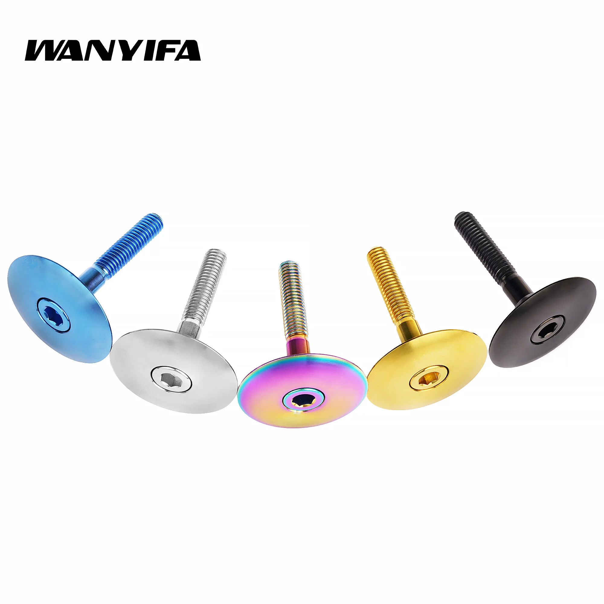 Wanyifa Bicycle Headset Cap for 1 1/8\