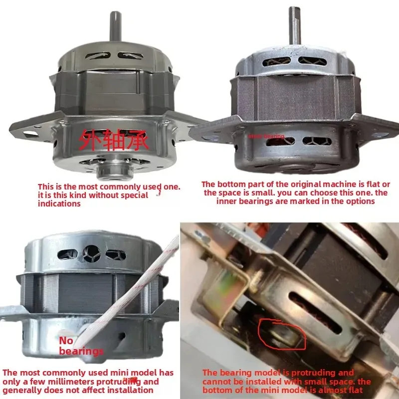 Applicable to Motor de lavandería compacto: accionamiento de repuesto universal para mini lavadoras