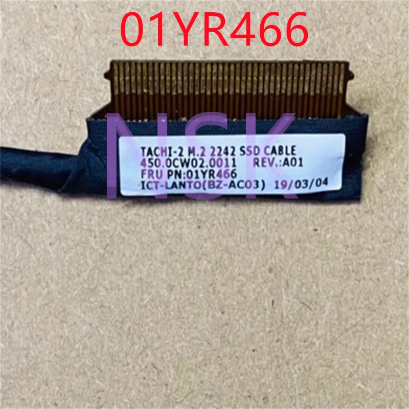 Imagem -03 - Suporte de Unidade de Estado Sólido para Lenovo Thinkpad Interface Thinkpad T570 T580 P51s P52s m2 Pcie Nvme 01er035 Sc50m73861 01yr466 01yr476