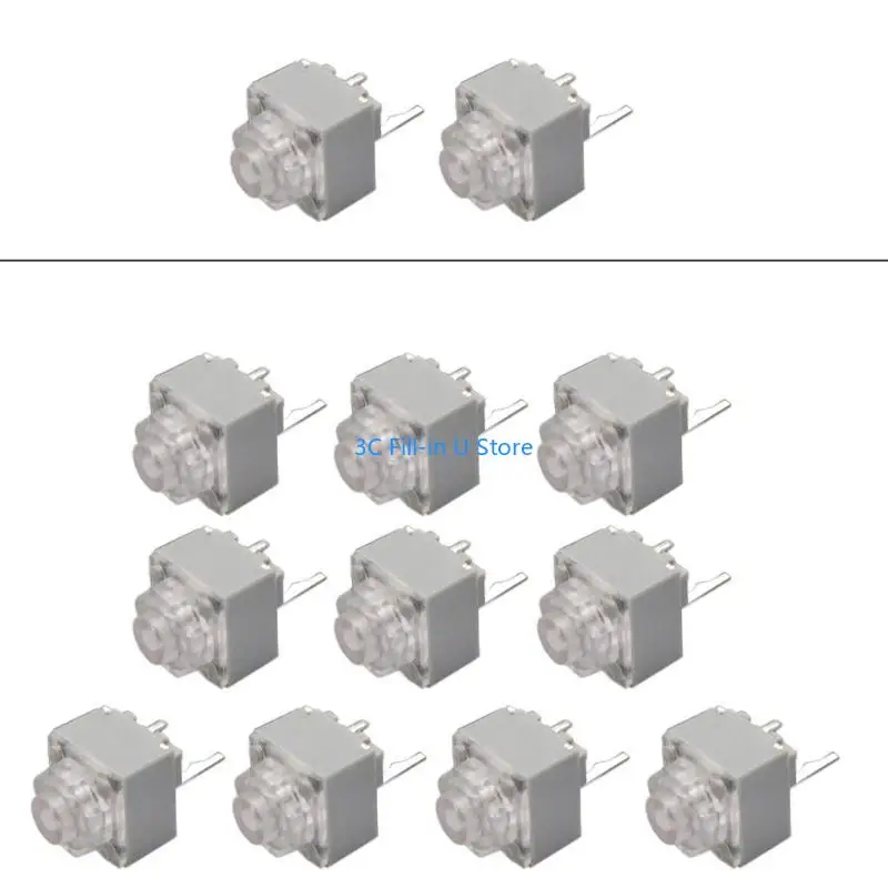 G8TA 6x6x7.2mm Mouse Mikro Sakelar Tombol Mouse Huano Microswitch 10 juta klik 2pin 2 pcs/10pcs