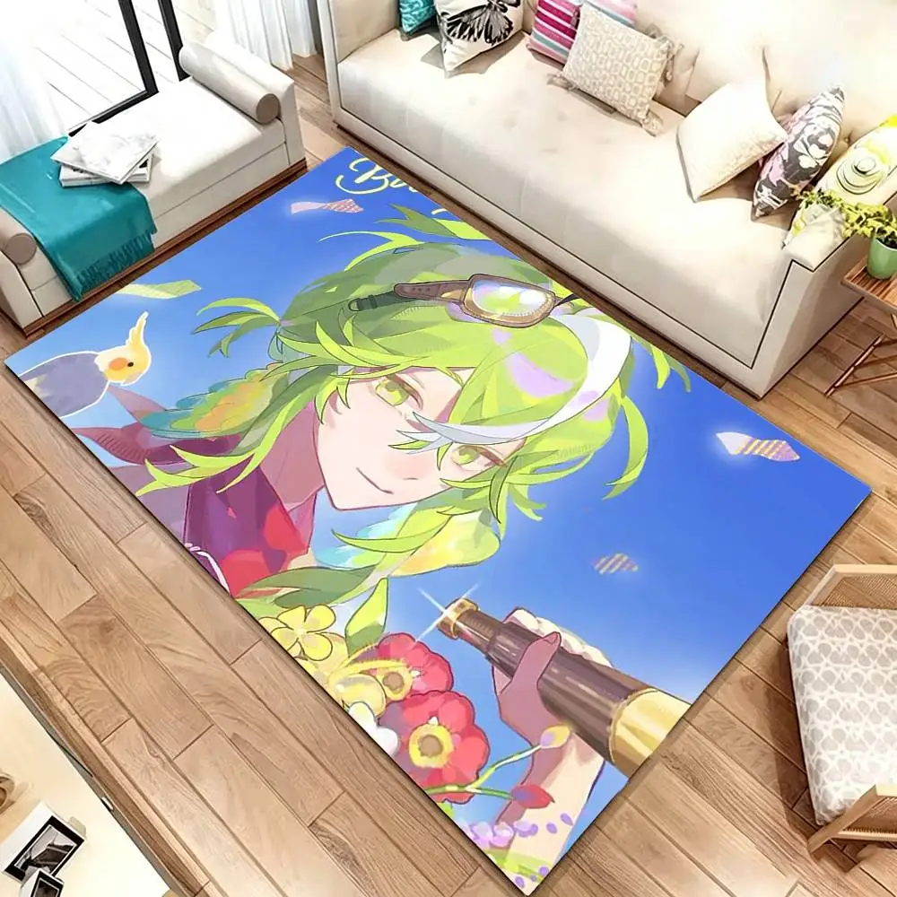 P-Parrotx2 Floor Mat Rugs Soft Bedroom Floor Anti-skid Household Carpets